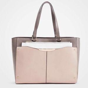 Ann Taylor Pochette ColorBlock Tote